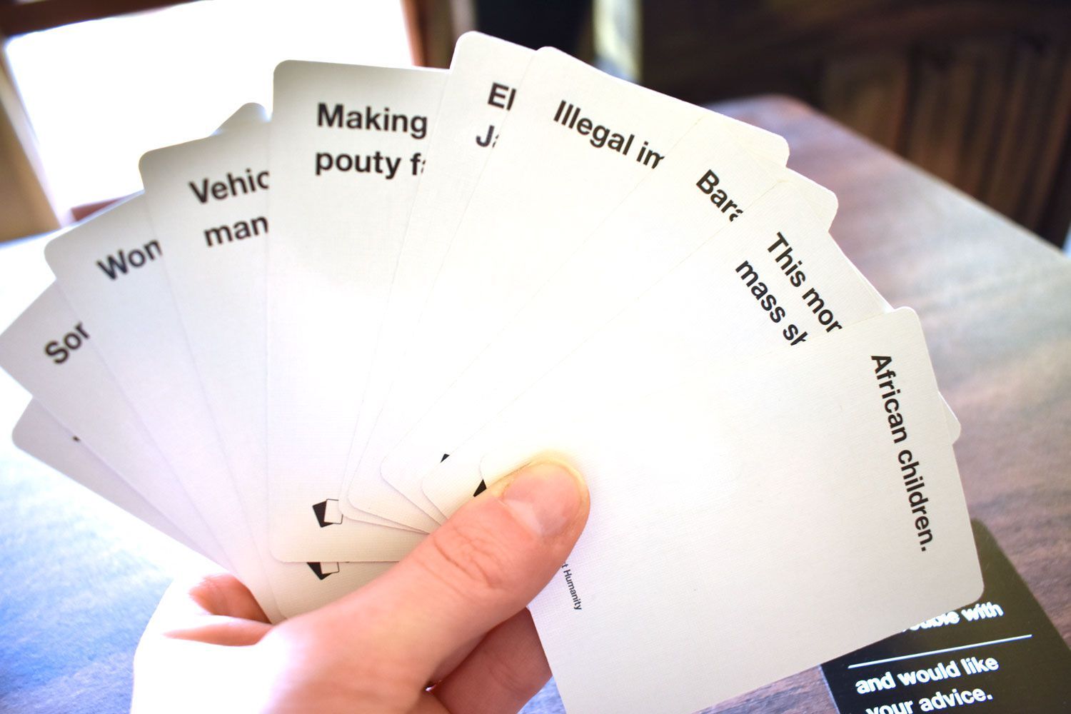 Cards Against Humanity best card games for teens