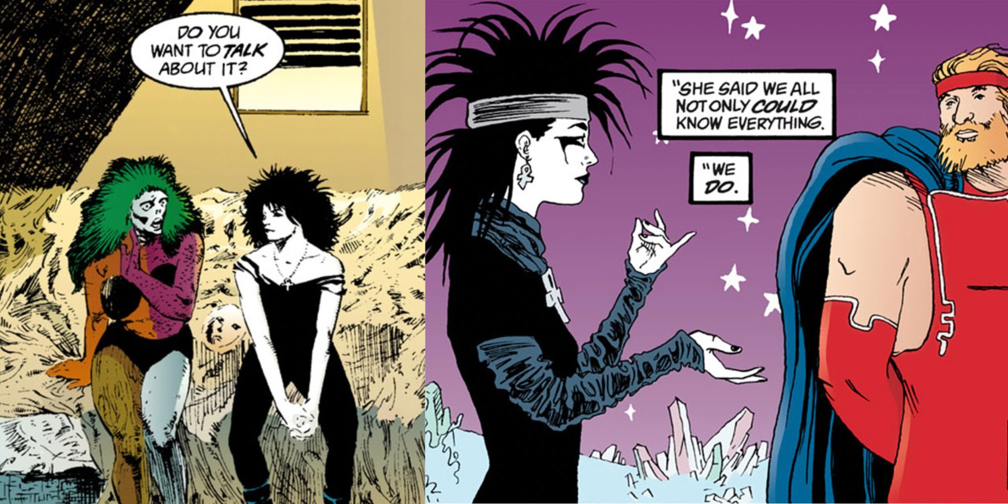 The Sandman: 10 Comic Moments Showing Why Death Is The Series