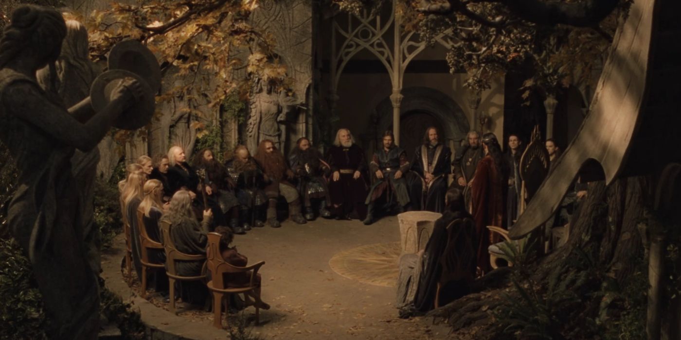 O Conselho de Elrond em O Senhor dos Anéis