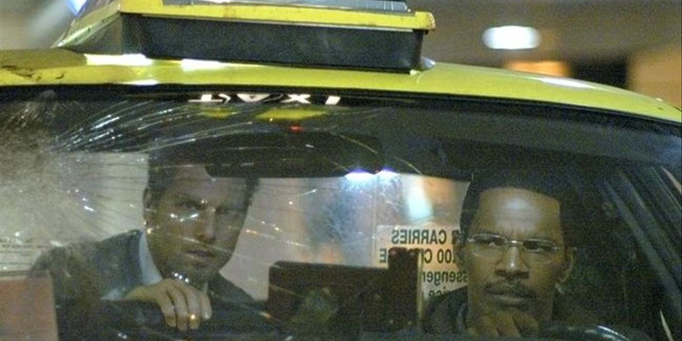 Jamie Foxx and Tom Cruise in Collateral