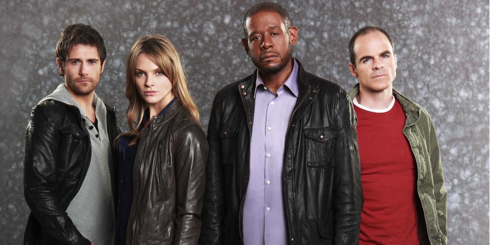 Criminal Minds Suspect Behavior promotional image with main cast. 
