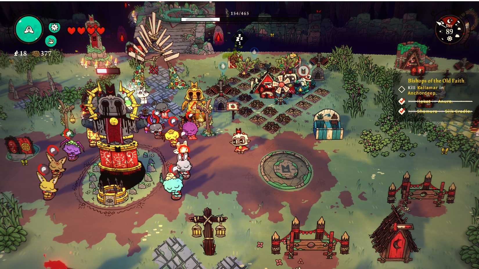 Cult Of The Lamb Review Village