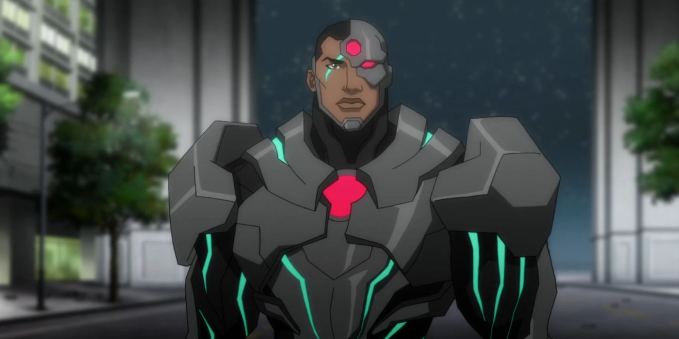 Cyborg in the DC Animated Movie Universe