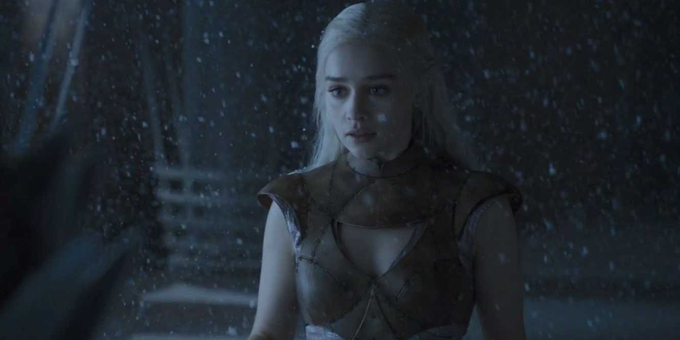 Daenerys in the House of the Undying in Game of Thrones season 2