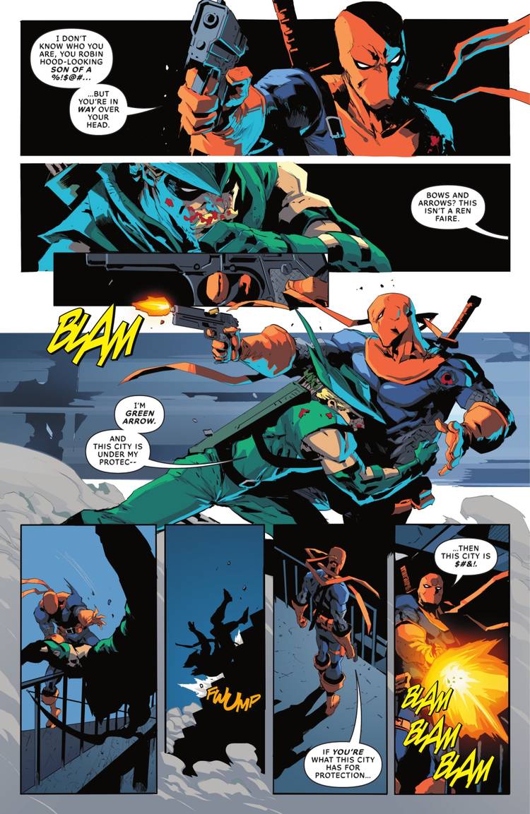 DC Proves The Arrowverse Still Has the Best Deathstroke Rivalry