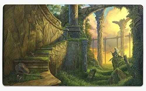 Empire of Grass Playmat by Inked best magic the gathering playmats