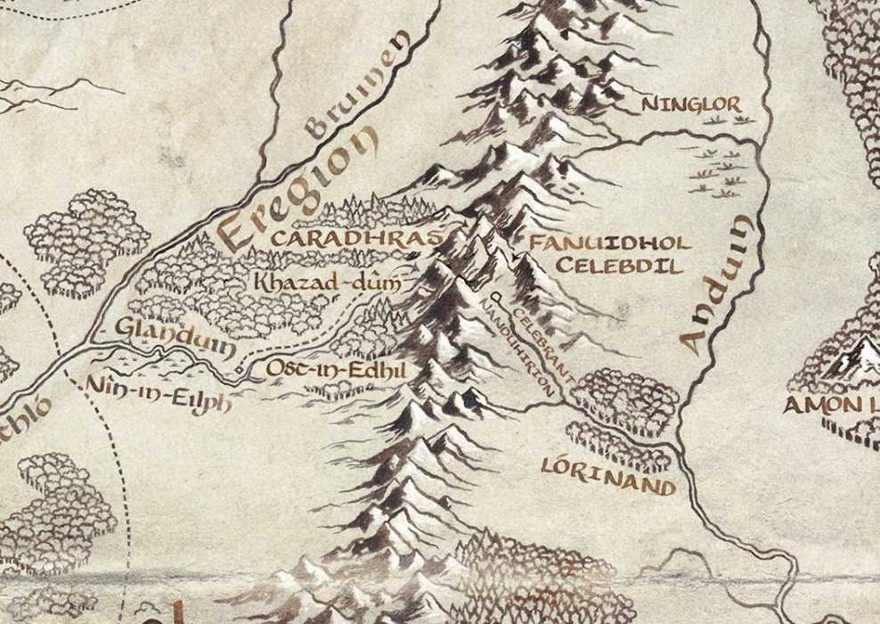 Eregion Rings of Power map
