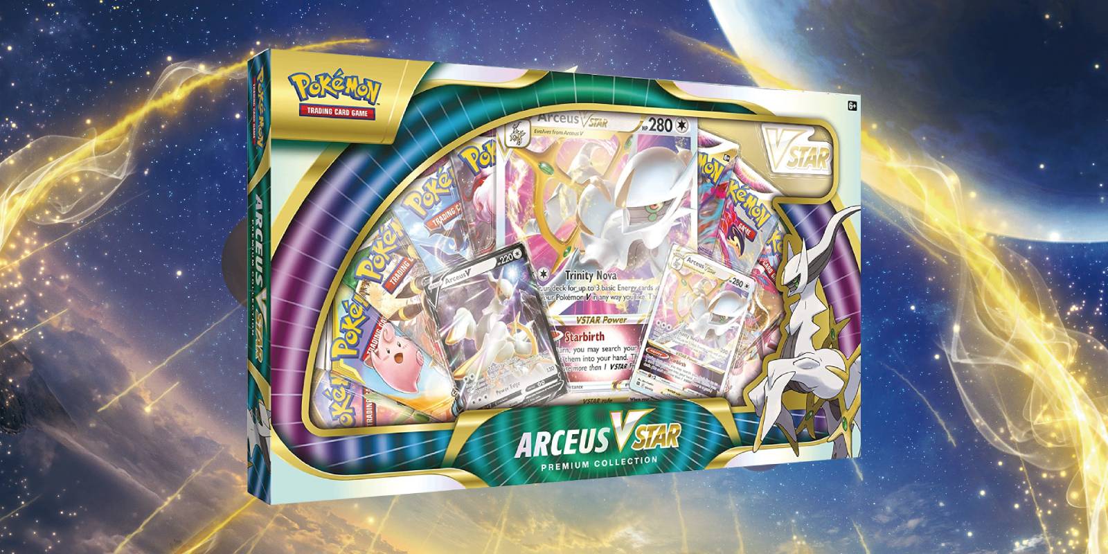 Pokmon TCG: Everything Included In New Arceus VSTAR Premium Collection Pokmon TCG: Everything Included In New Arceus VSTAR Premium Collection