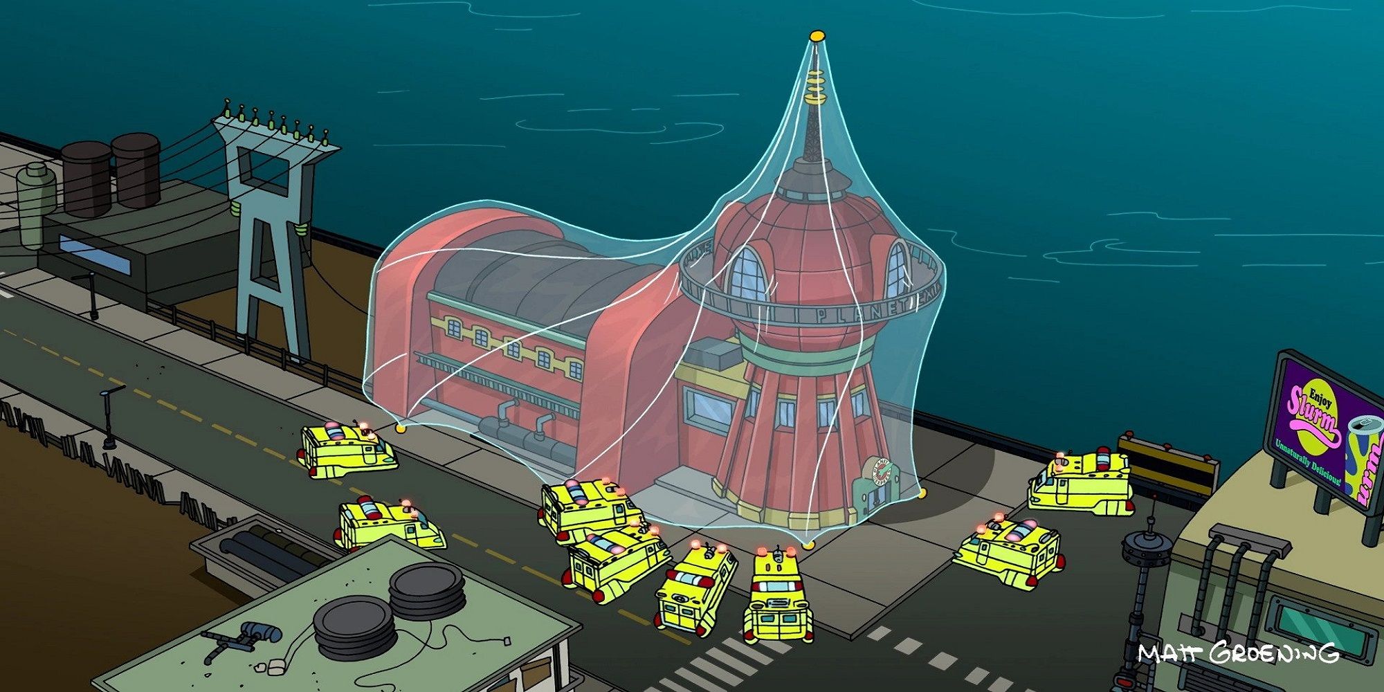 Futurama Finally Reveals Why The Planet Express Building Looks Like That After 25 Years