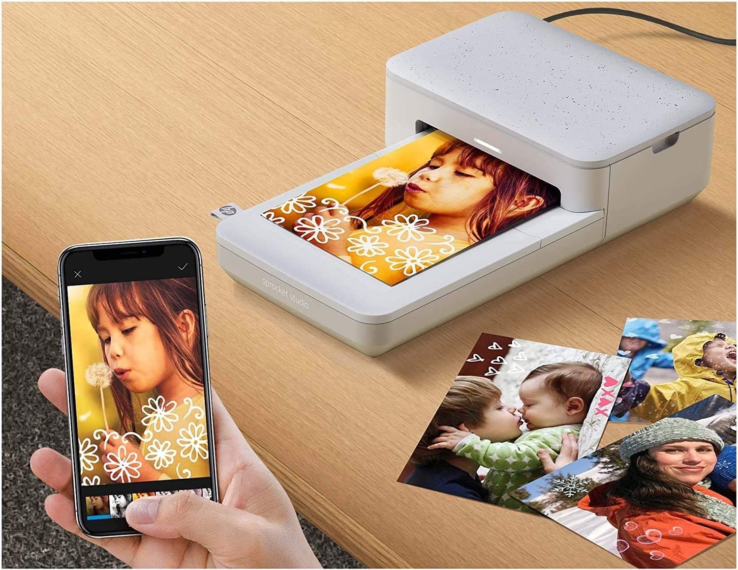 HP Sprocket Studio 4x6” Instant Photo Printer 2