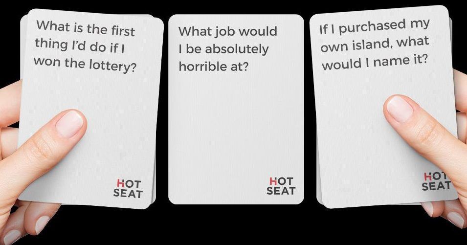 Hot Seat Best Card Game for Teens