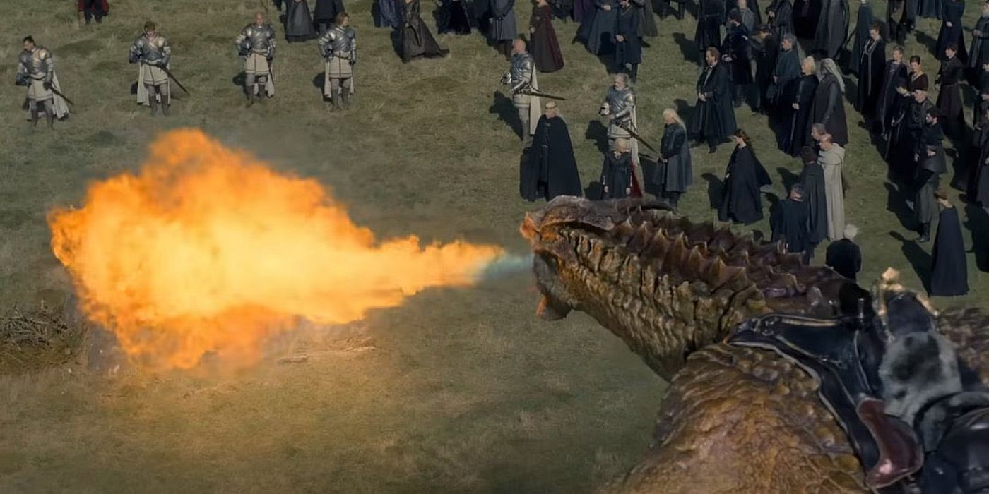 El fuego no funciona así: la escena clave del dragón de la temporada 2 de House Of The Dragon recibe duras críticas por parte de los artistas de efectos visuales