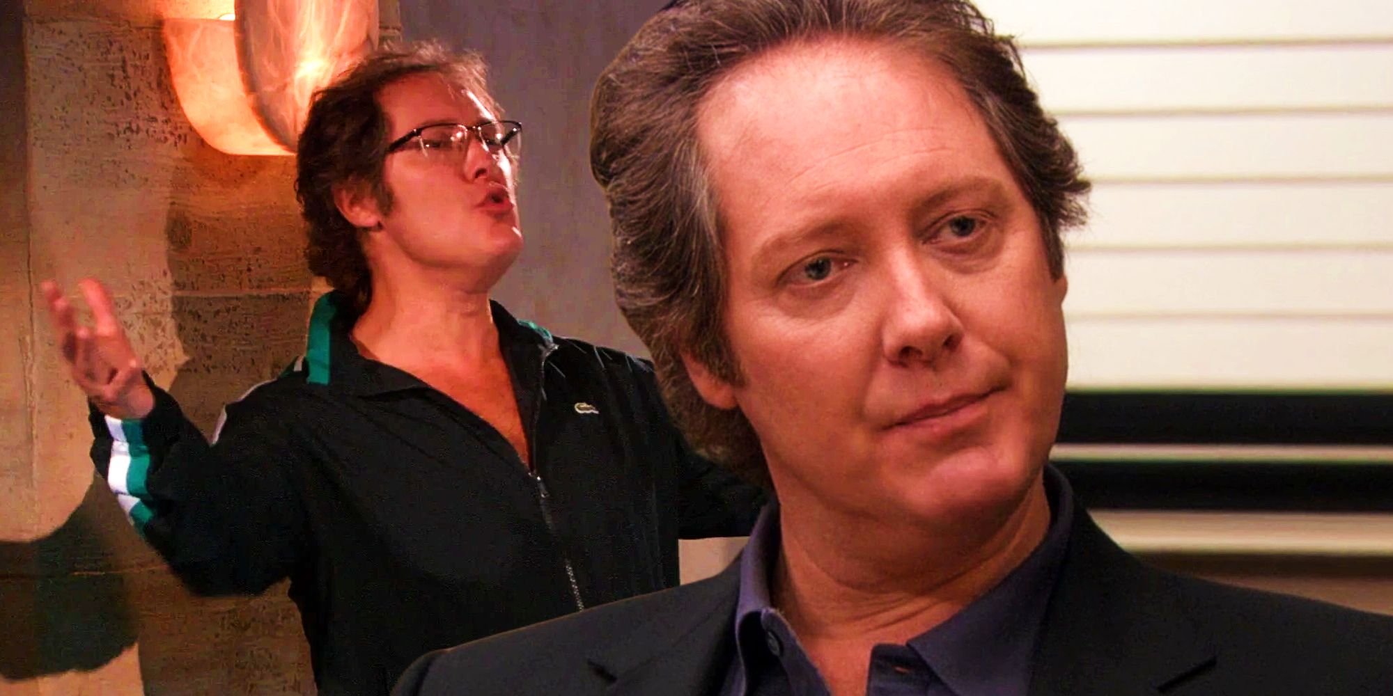 James Spader as Robert California in two different The Office episodes