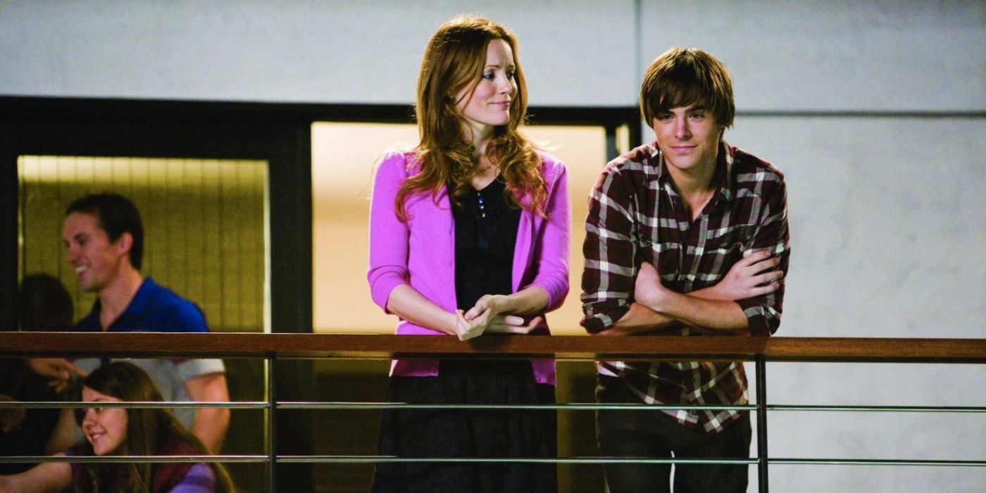 Leslie Mann and Zac Efron in 17 Again 2009
