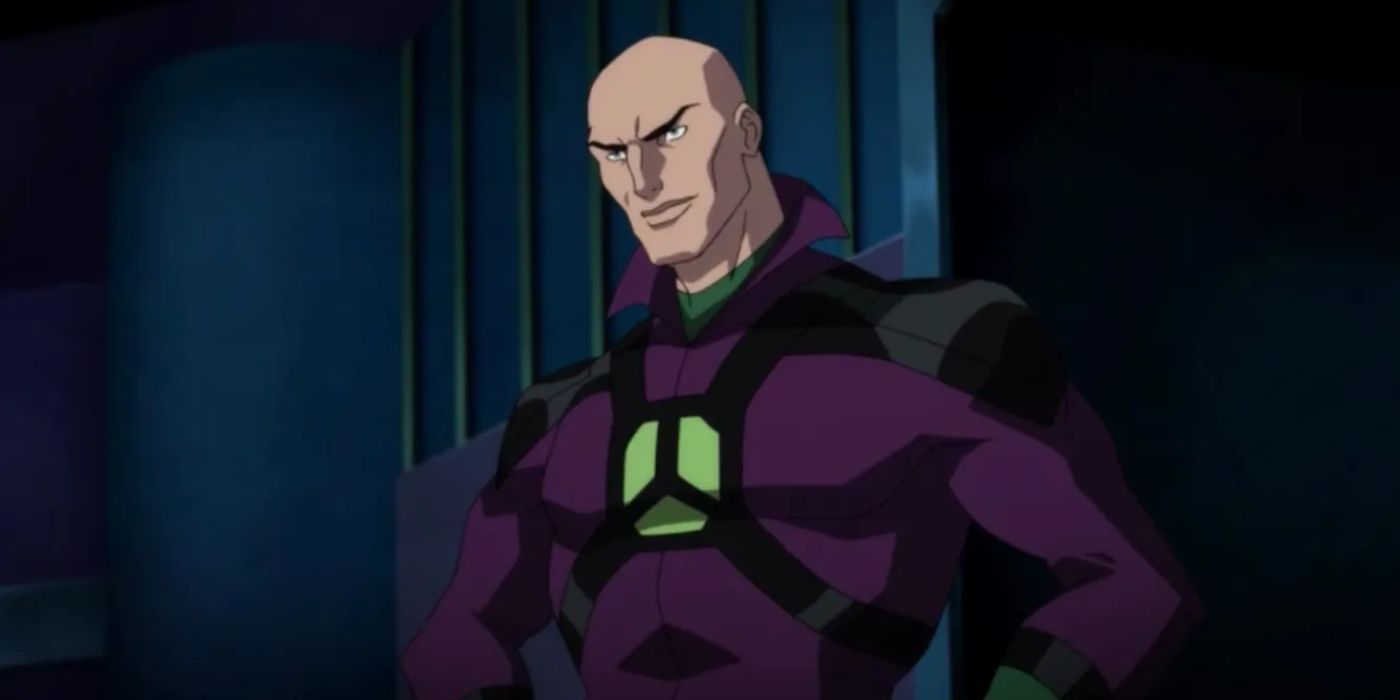Lex Luthor in the DC Animated Movie Universe