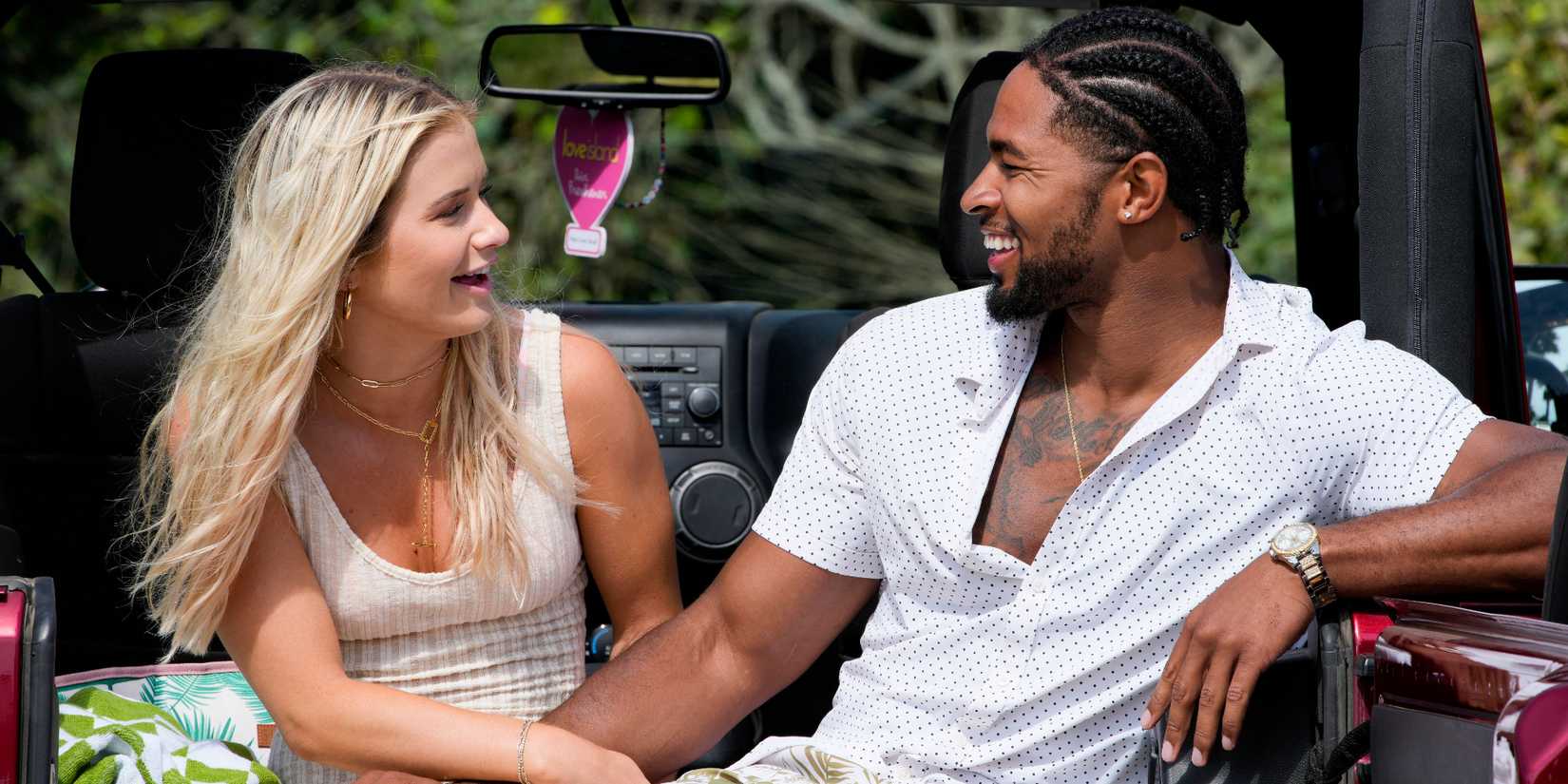 Love Island USA Deb Chubb And Jesse Bray