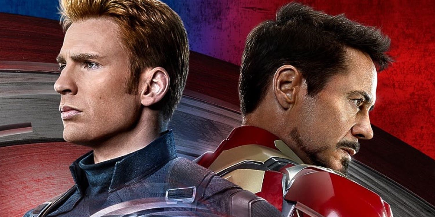 Marvel Civil War Night Glow Alarm Clock Captain America Iron Man Avengers New 