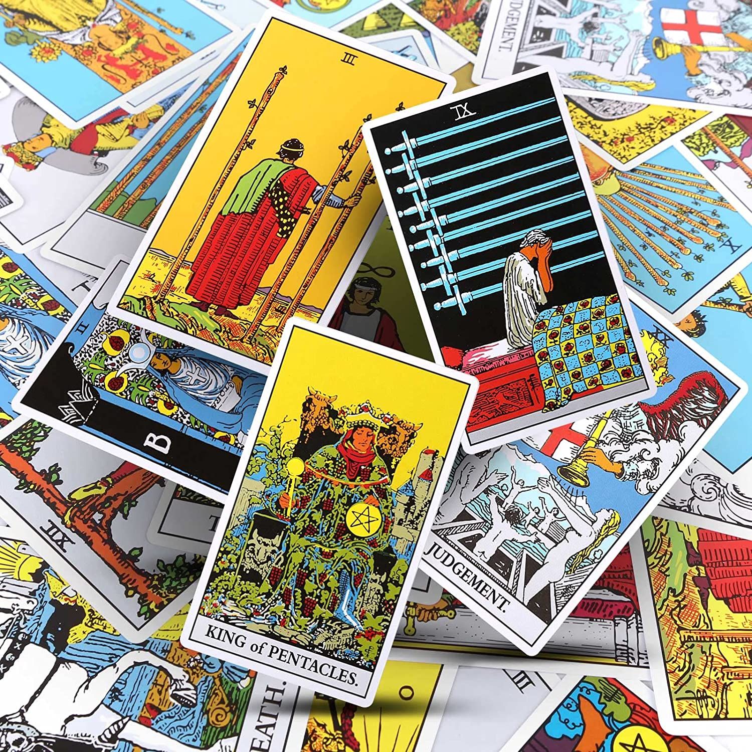 MagicSeer Classic Tarot Cards with Guidebook best Tarot decks for beginners