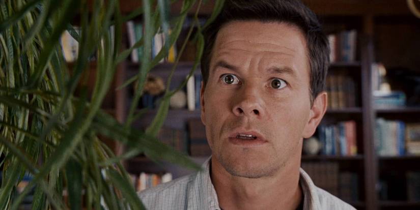 Mark Wahlberg talking to a plant in The Happening.