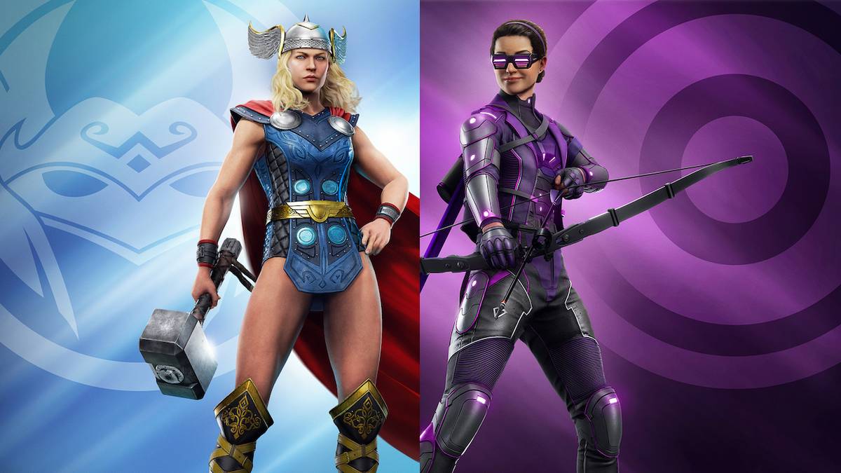Marvel's Avengers Reveals New Mighty Thor \u0026 Kate Bishop Skins, image size:1200x675