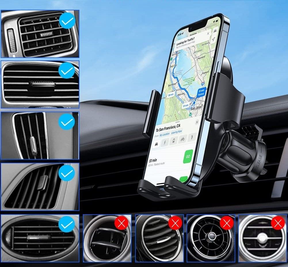 Miracase Universal Phone Holder for Car 2