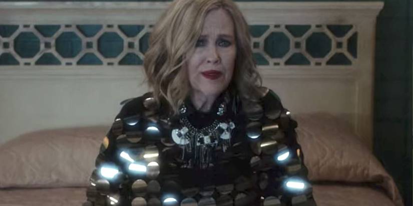 moira rose silver dress Consider Us Positively Green-Eyed Over Moira's Impeccable Style on Schitt's  Creek