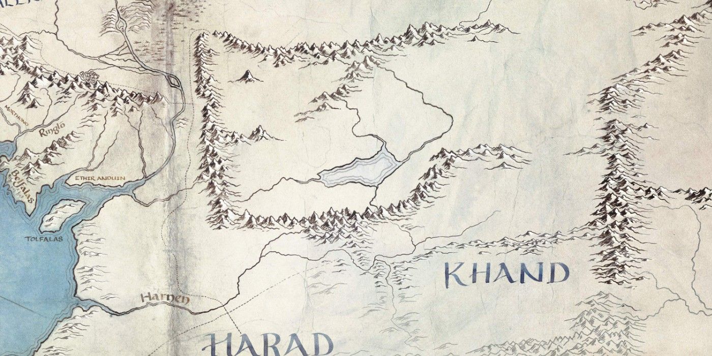 Mordor Rings of Power map