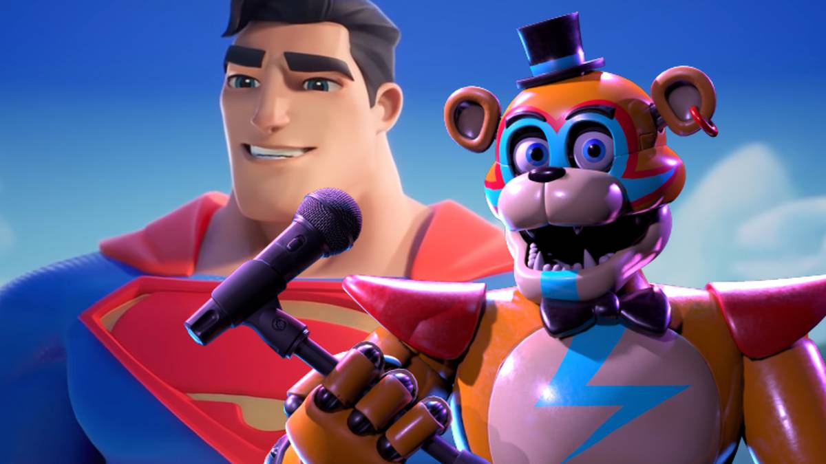 Chaotic MultiVersus FNAF Mod Turns Superman Into Glamrock Freddy