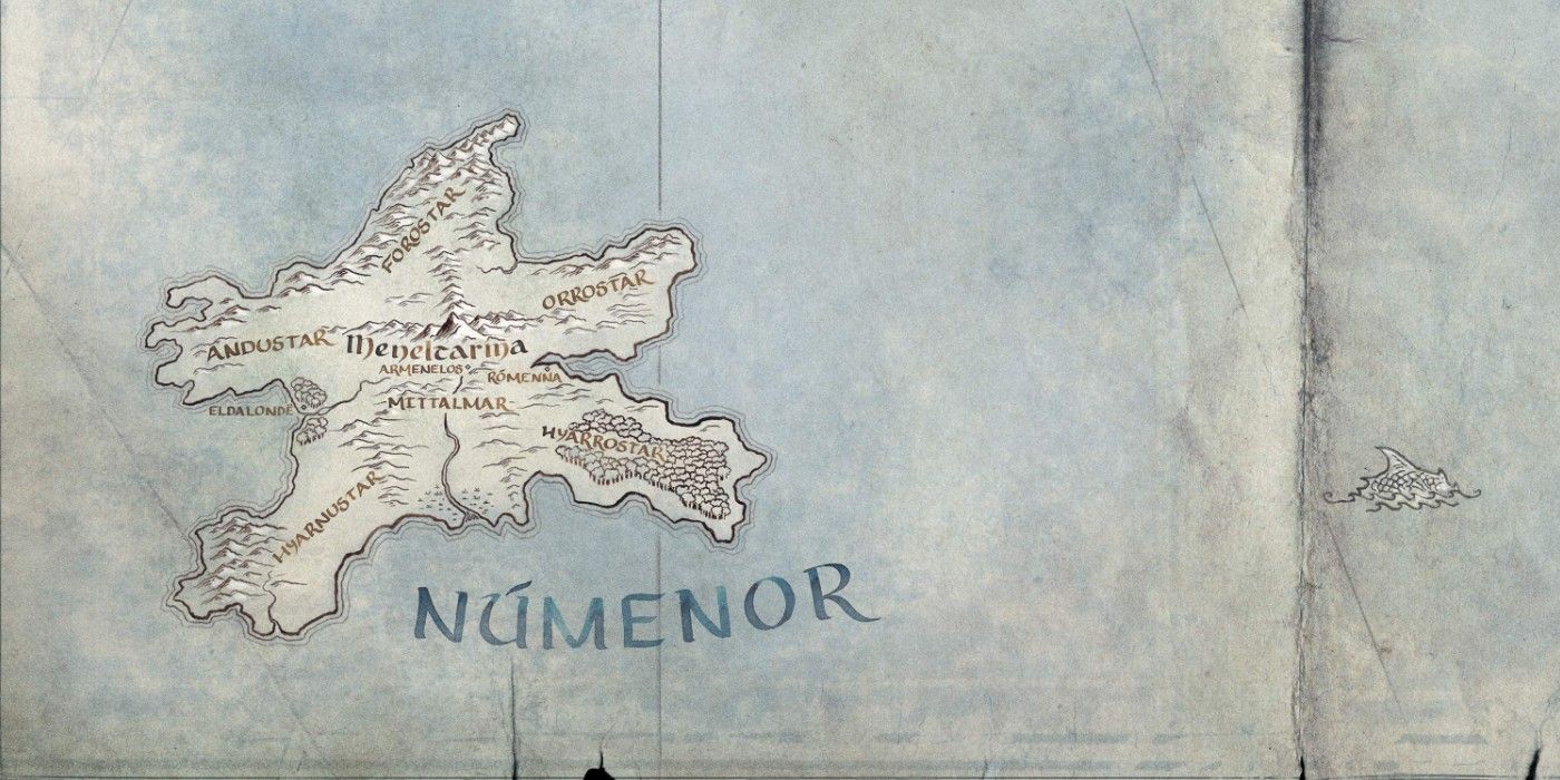 Numenor Rings Of Power map