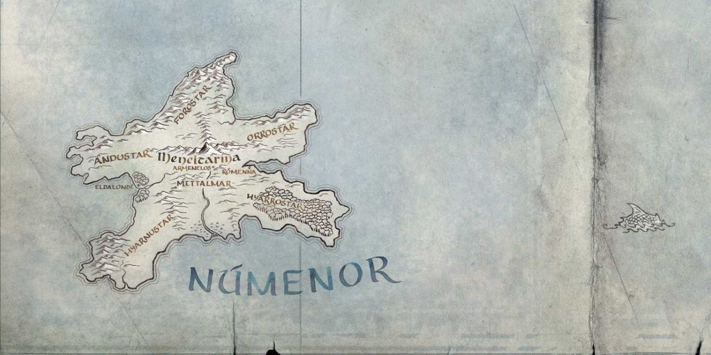 Lucanor Map Exactly Where Is Numenor Compared To Valinor & Middle-earth
