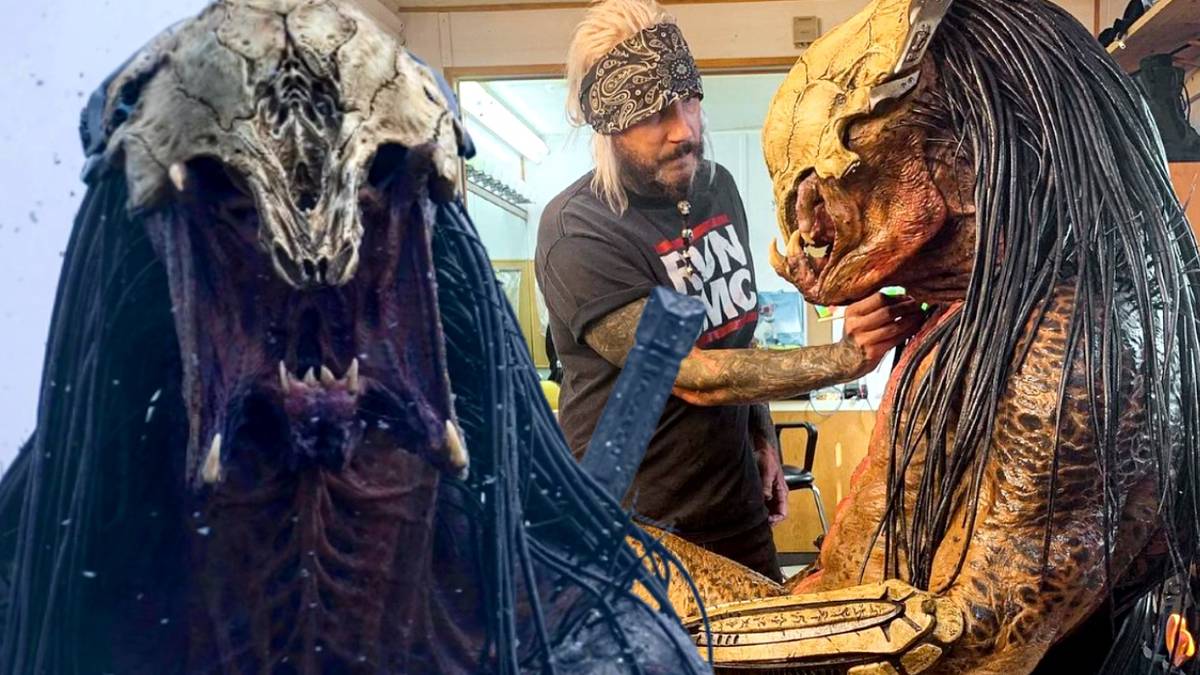 Prey's Predator Costume Seen Up Close in New BTS Image