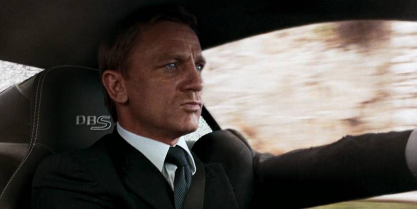 Bond during the opening sequence of Quantum of Solace