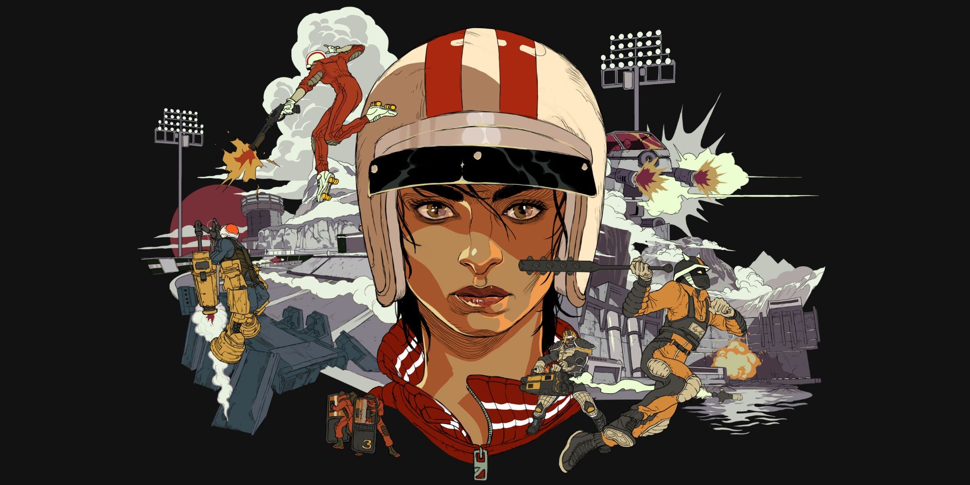 Rollerdrome - artwork ufficiale