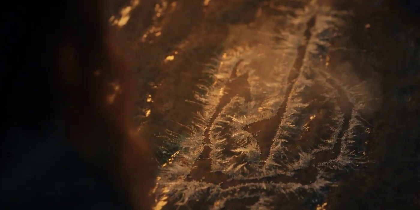 Sauron sigil in The Lord of the Rings: The Rings of Power.