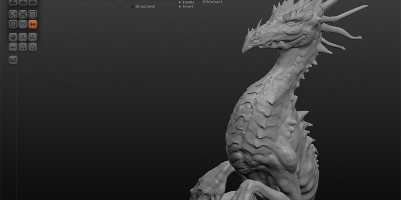 Sculptris model example.