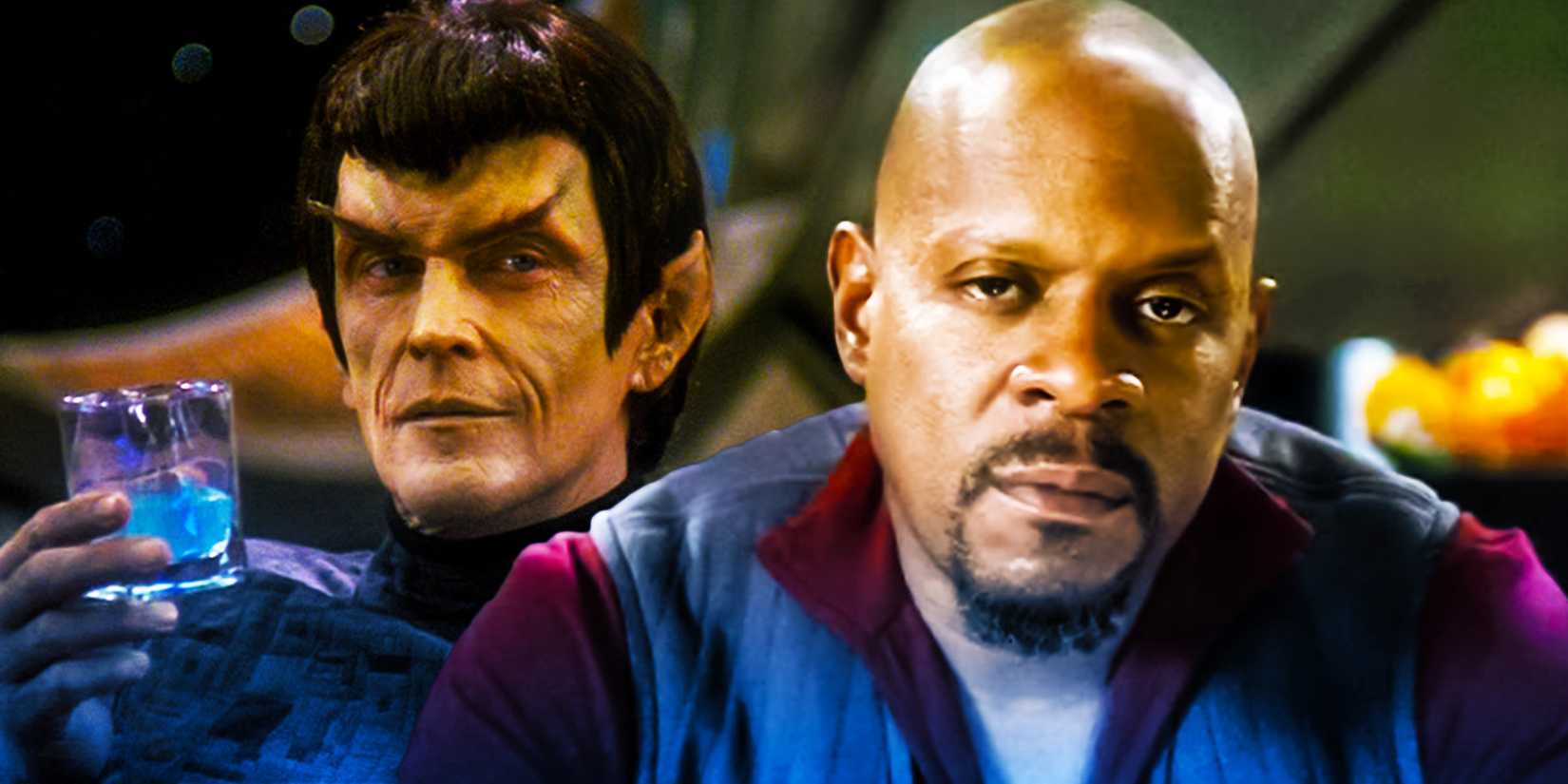 Star Trek deep space nine Sisko Senator Vreenak in the pale moonlight