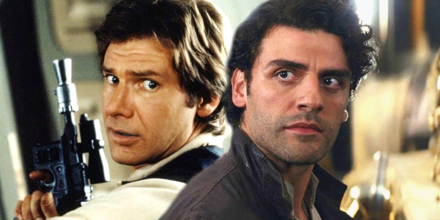 Star Wars Poe Dameron and Han Solo