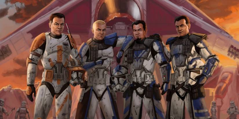 Star Wars Republic Clone Trooper Art