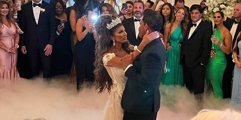 teresa giudice wedding dress designer Teresa Giudice wears Mark Zunino gown to marry Luis Ruelas