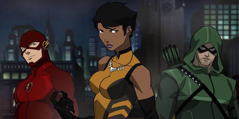 Every Arrowverse TV Show, Ranked From Worst To Best 2 Vixen, Flash, and Green Arrow from the Arrowverse Vixen series