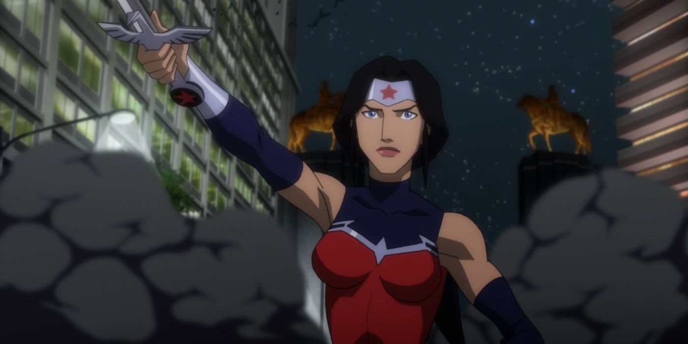 Wonder Woman in the DC Animated Movie Universe