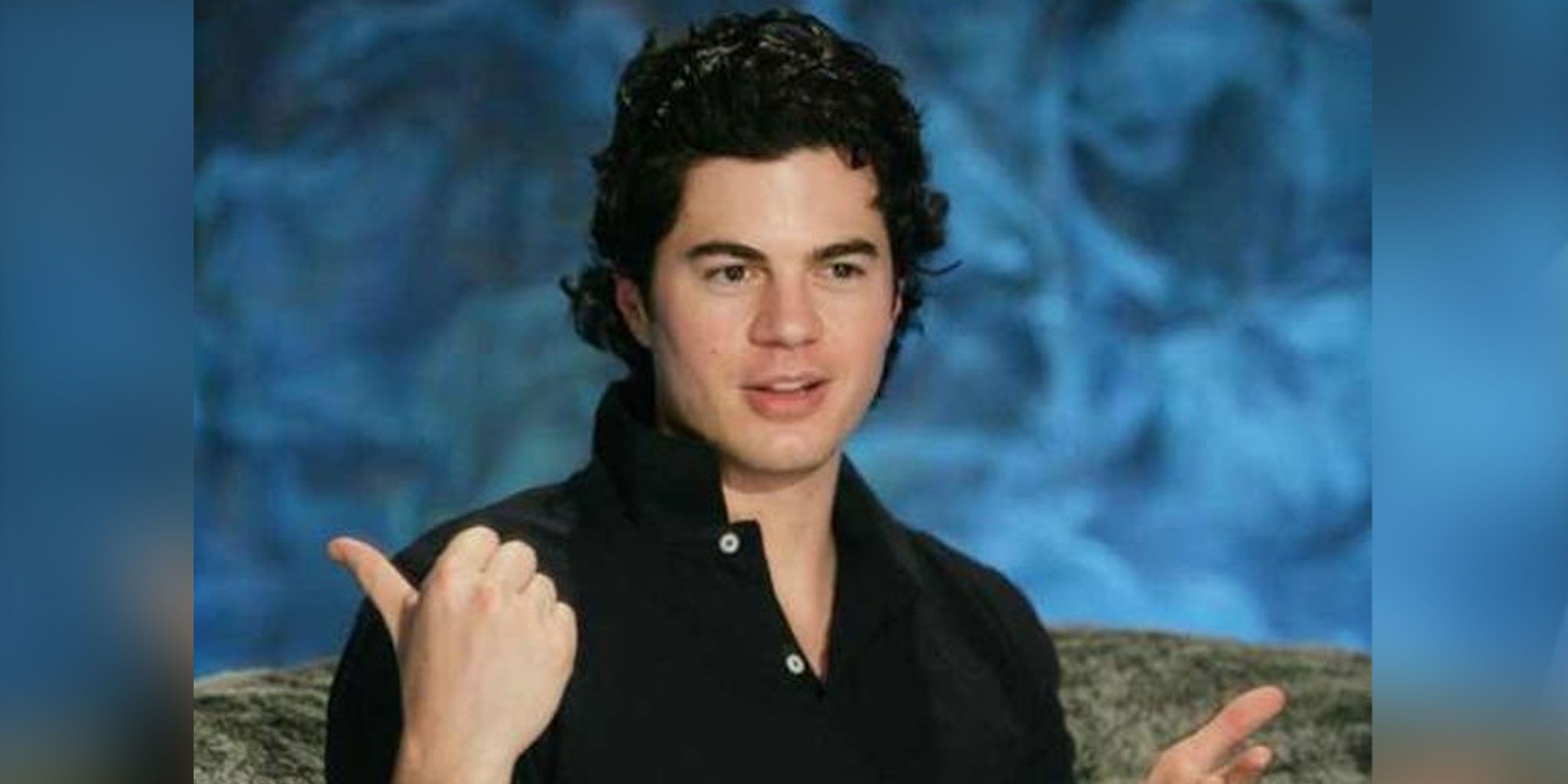 Will Kirby in Big Brother in the diary room.
