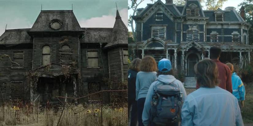 The Creel house beside the haunted house from IT