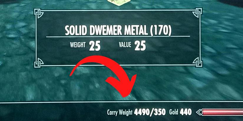 It's not difficult to avoid the downsides of over-encumbrance in Skyrim.