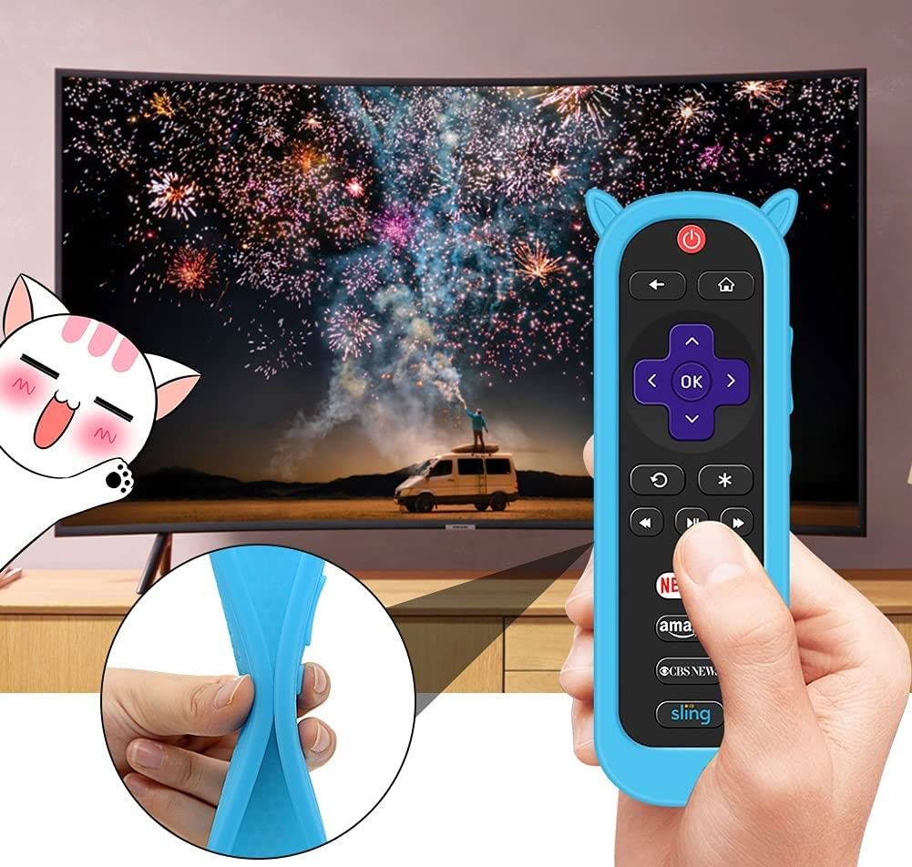2-Pack Protective case best cute TV accessories