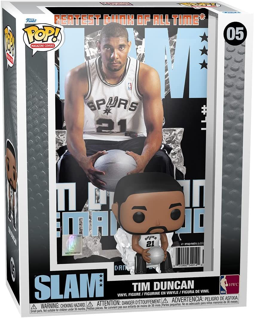 Funko Pop! NBA Cover: SLAM - Tim Duncan the best sports