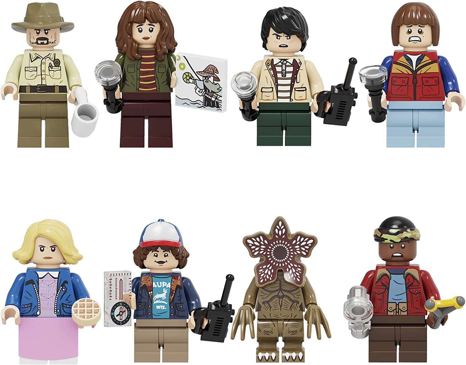 Action Figures 8-Piece set best Stranger Things toys