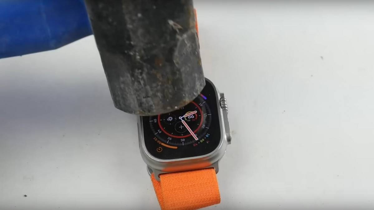 Apple Watch Ultra Durability: Survives The Drop Test But Not The Hammer