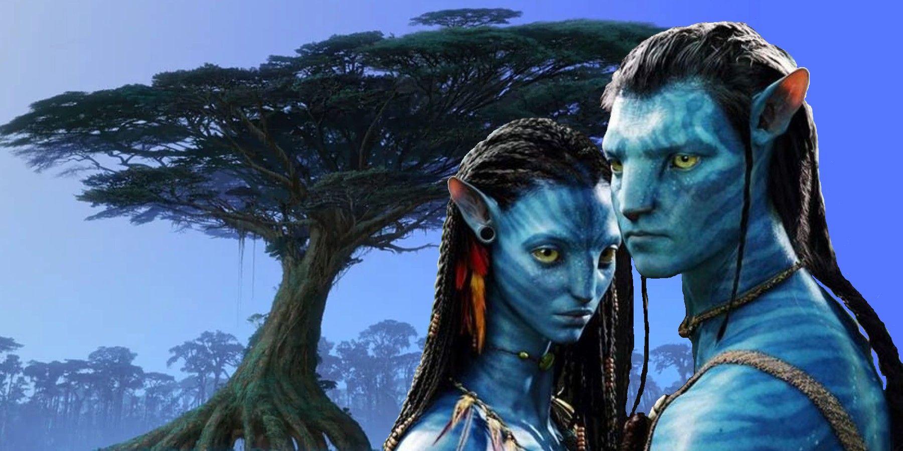 Avatar- Home Tree - Neytiri and Jake