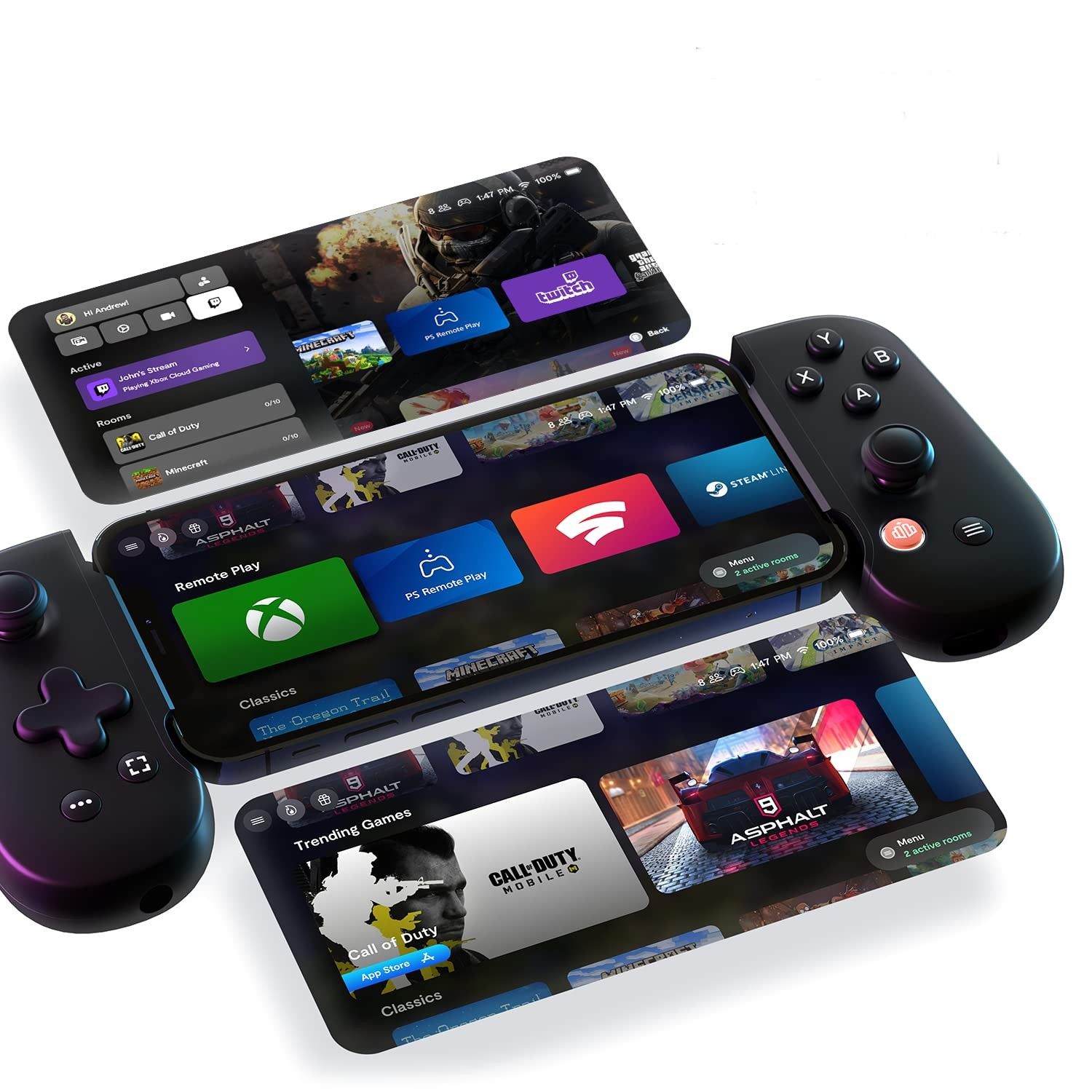 Backbone 1 controller